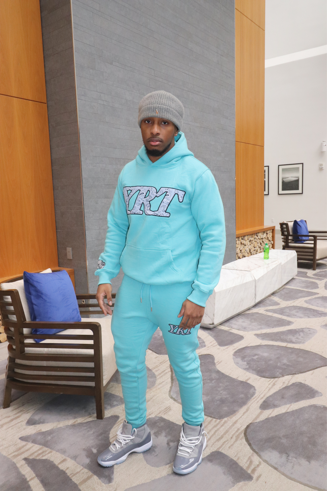 YRT Teal Sweat Suit